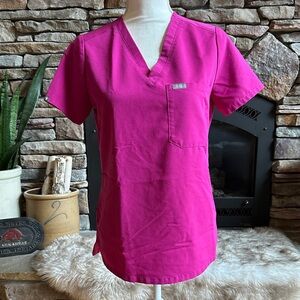 Figs ultra violet Short Sleeve Women's Top